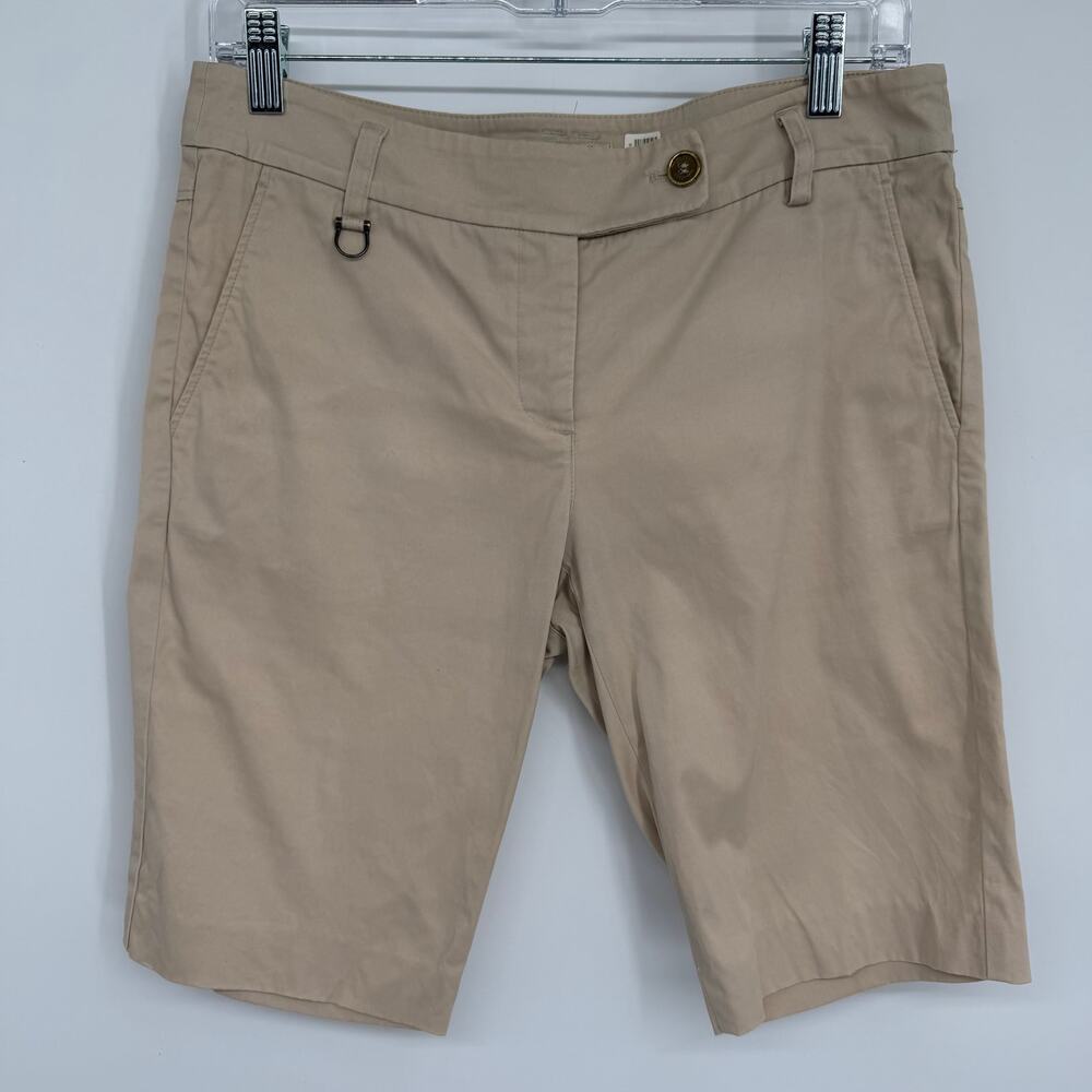 Burberry Shorts Women’s 2 Khaki Bermuda Walking Modest Old‎ Money Quiet Luxury